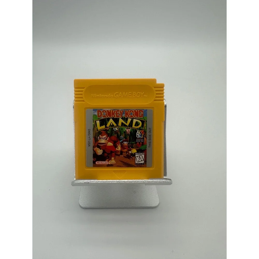 Donkey Kong Land Nintendo Game Boy DMG-YT-USA Yellow Cartridge Tested